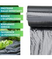 Telo nero per pacciamatura non forato largh. 120 cm