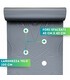 Telo pacciamatura biodegradabile con fori sfalsati 40x40 largh. 100 cm