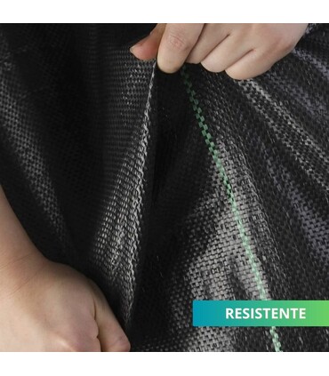 Telo Rete Pacciamatura Nero Larg. 400 cm| 100 gr/mq