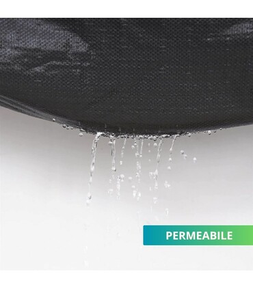 Telo Rete Pacciamatura Nero Larg. 420 cm | 100 gr/mq