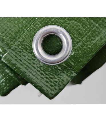 Telo Occhiellato 180 gr/mq in Polietilene Rinforzato Multiuso