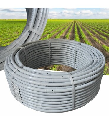 Ala Gocciolante Rigida Bianca Passo 33 diametro 16mm per Irrigazione a Goccia