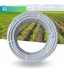 Ala Gocciolante Rigida Bianca Passo 33 diametro 16mm per Irrigazione a Goccia