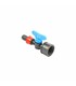 Valvola per manichetta 16 x 3/4 con anello tape