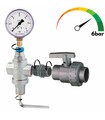Kit regolazione pressione da 1 - 6 bar per impianto di irrigazione