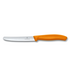 Victorinox Coltello Arancio da Cucina Punta Tonda Seghettato - 11cm