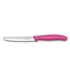 Victorinox Coltello Rosa da Cucina Punta Tonda Seghettato - 11cm