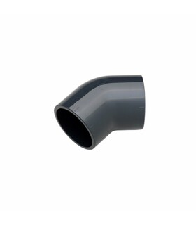 Gomito 45° PVC Incollaggio per tubi