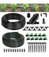 Kit Irrigazione a goccia per Orto Giardino 100 mq passo 33 Ala Gocciolante con Filtro