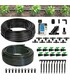 Kit Irrigazione a goccia con Amico+ per Orto Giardino 100 mq Ala Gocciolante con Filtro