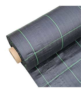 Telo Rete Pacciamatura Nero Larg. 400 cm x 50 m | 100 gr/mq