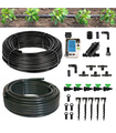 Kit Irrigazione a goccia con Amico+ per Orto Giardino 50 mq Ala Gocciolante con Filtro