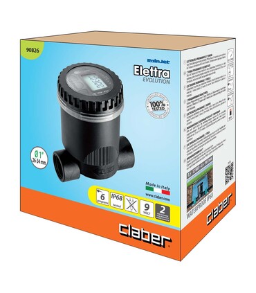 Elettra elettrovalvola programmabile 1” F Claber