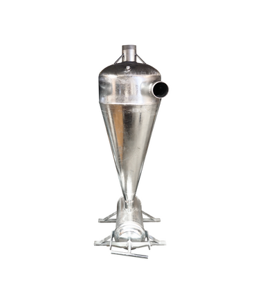 Filtro Idrociclone Acciaio Zincato con manometro e valvola di scarico separatore per sabbia pulizia acqua