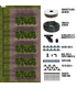 Kit Irrigazione a Goccia 200 mq Manichetta Ala Leggera Con Filtro