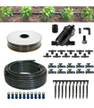 Kit Irrigazione a Goccia 200 mq passo 40 cm Manichetta Ala Leggera Con Filtro