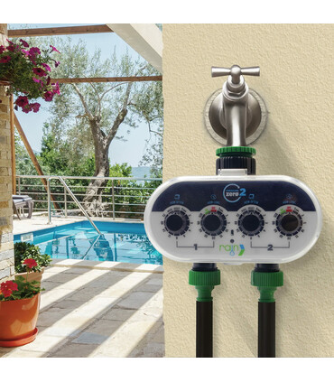 Centralina Zero Pressure 2 Zone Rain per Irrigazione Orto Giardino