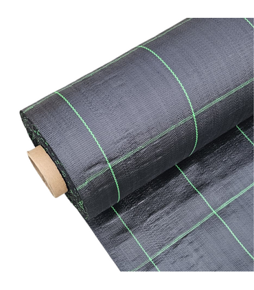 Telo Rete Pacciamatura Nero Larg. 105 cm x 10 m | 100 gr/mq