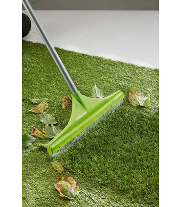 SCOPA A PETTINE ALZA ERBA ACCESSORI PER PRATO SINTETICO