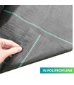 Telo Rete Pacciamatura Nero Larg. 3,30 cm x 50 m | 100 gr/mq