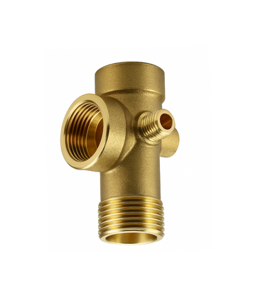 Raccordo a 5 vie in ottone per autoclave