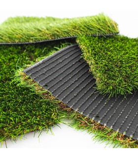 CAMPIONE PRATO SINTETICO Manto Erboso Erba GIARDINO TAPPETO 35 MM 30 cm x 30 cm