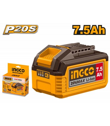 BATTERIA LITIO 20V 7,5AH INGCO