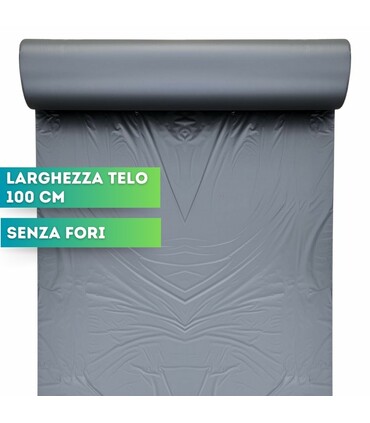Telo pacciamatura biodegradabile non forato largh. 110 cm