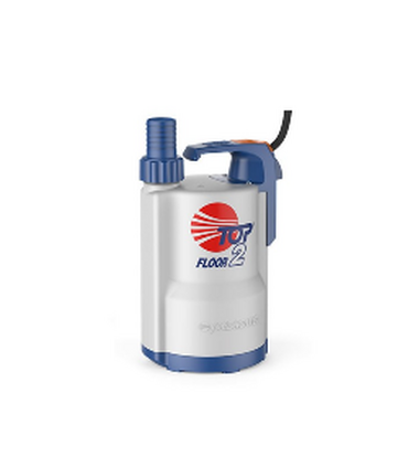 ELETTROPOMPA SOMMERGIBILE TOP 3 FLOOR HP 0.75 V220 DA DRENAGGIO PER ACQUE CHIARE