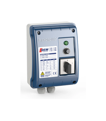 QUADRO ELETTRICO QEM 050 PEDROLLO PER ELETTROPOMPE SOMMERSE HP 0.50 DA 4" MONOFASE