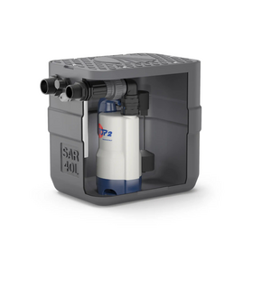 Stazione Accumulo Pedrollo SAR 40 con elettropompe con Trituratore Tritus