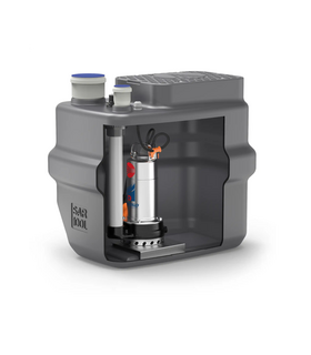 Stazione Accumulo Pedrollo SAR 100 con elettropompe da drenaggio