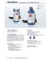 Elettropompe Sommergibili multigiranti TOP MULTI Pedrollo